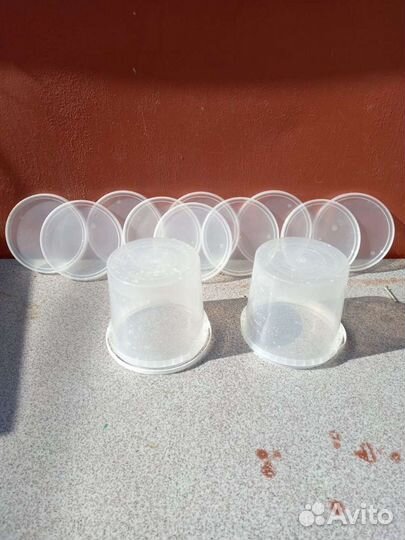 Ведра пластиковые б/у