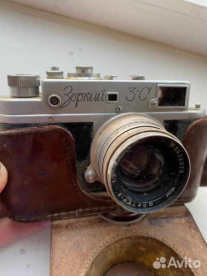 Фотоаппарат СССР зоркий 3с