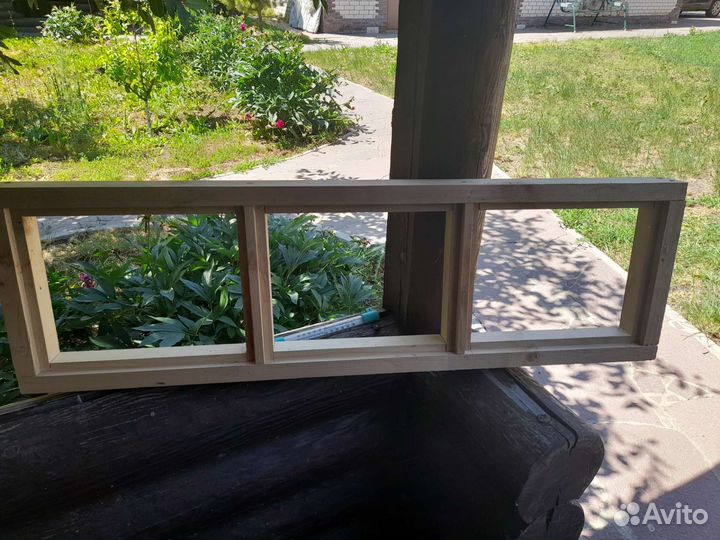 Оконные блоки деревянные новые