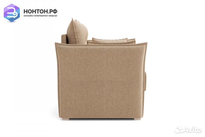 Диван 2-х местный Бруклин темно-бежевый