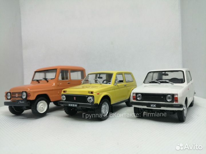 Внедорожники ваз-2121 «Нива», Москвич-2150, иж-14