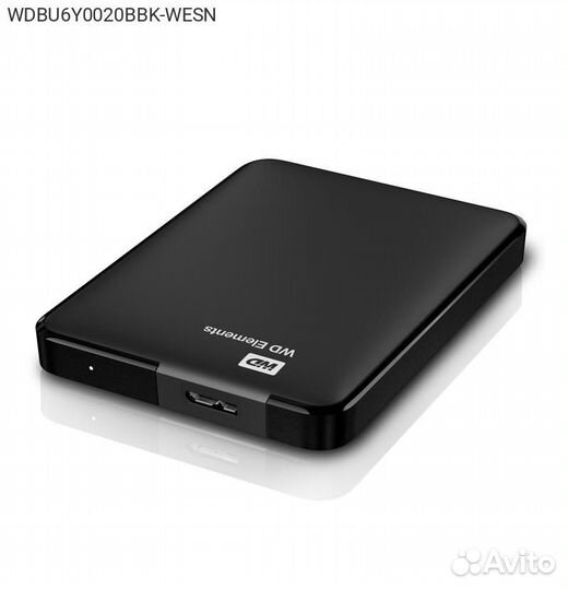 Внешний диск HDD WD Elements Portable 2TB 2.5