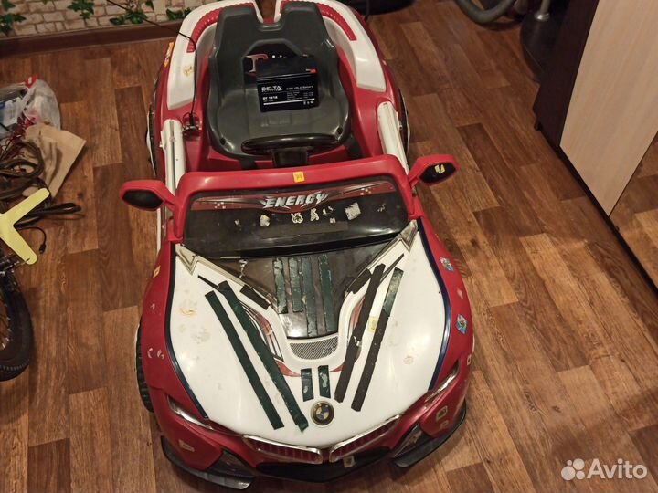 Машинка электро на акб с радио управлением