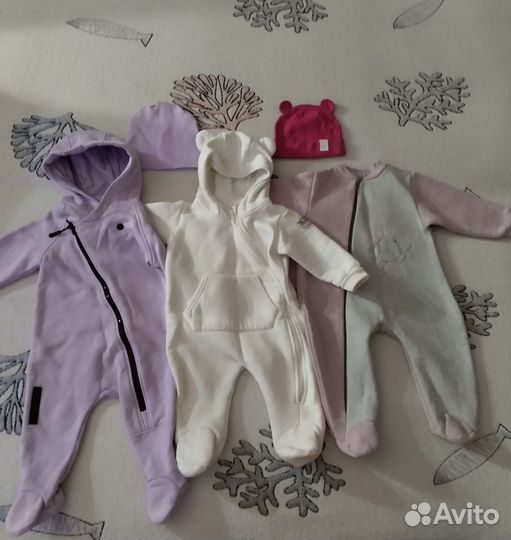 Комбинезоны детские пакетом
