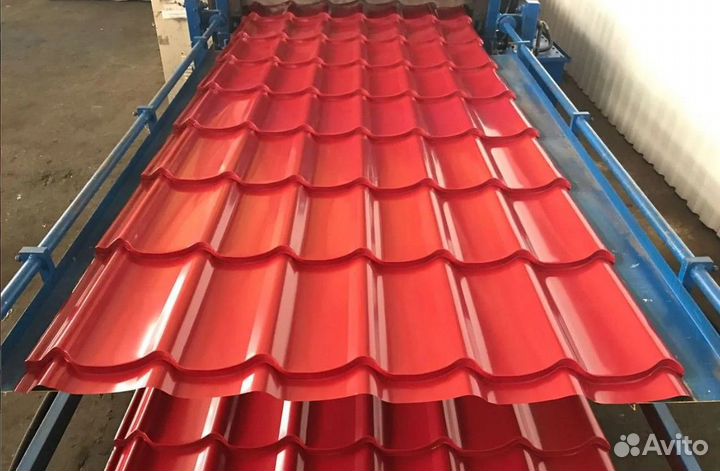 Фальцевая кровля. Металлочерепица