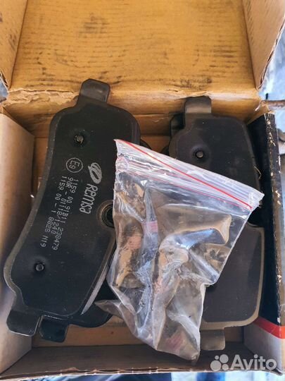 Задние колодки land rover discovery