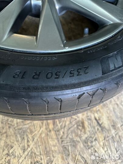 Диски Lexus с резиной Michelin r18 235/50