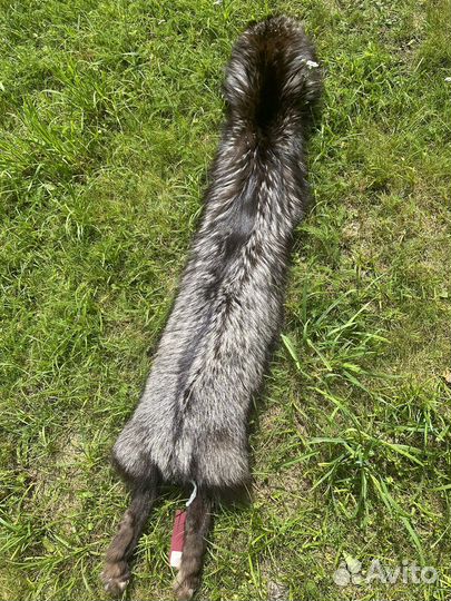 Воротник боа чернобурки