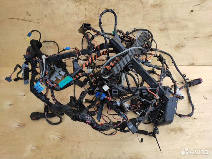 Вся салонная проводка на Opel Meriva A