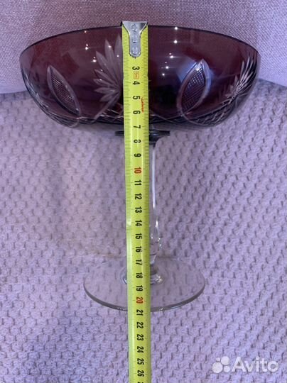 Ваза фруктовница СССР