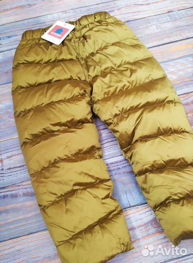 Утеплённые балоневые штаны новые