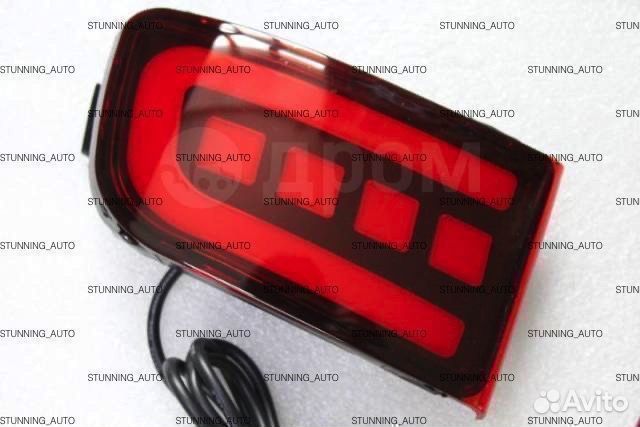 Фонари в бампер Toyota Land Cruiser Prado 120 S392