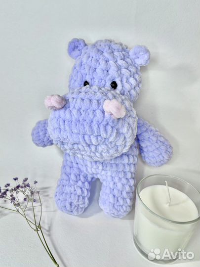 Игрушка бегемот