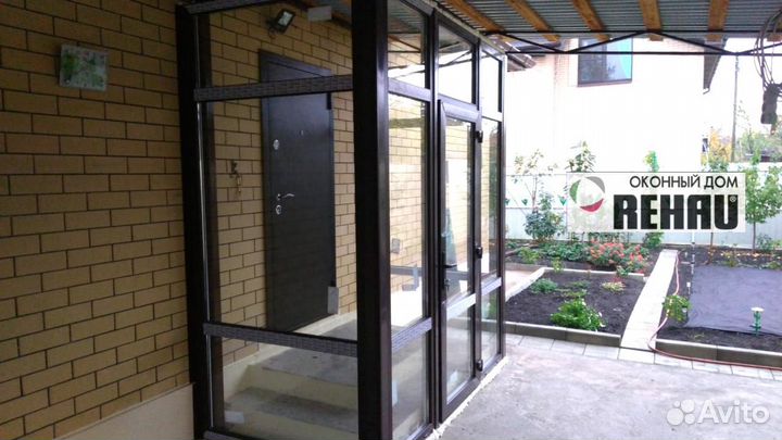 Rehau.пластиковые окна, входные группы, террасы
