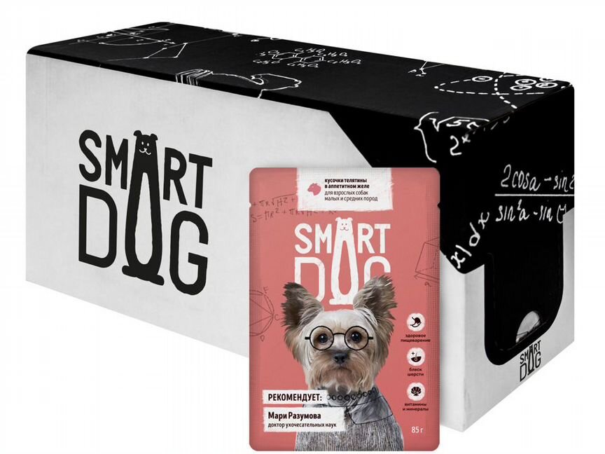 SMART Dog паучи "Упаковка 25 шт" Паучи д