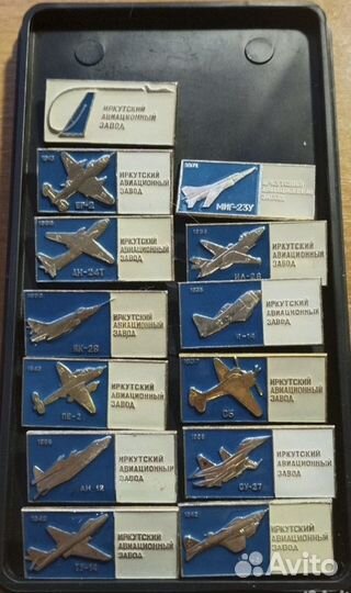 Значки самолеты