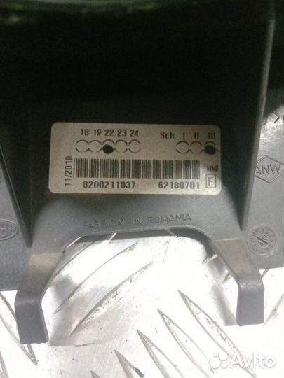 Стоп-сигнал задний Renault Logan 1 седан K7J 710