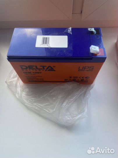 Аккумулятор delta dtm 1207 12v 7ah