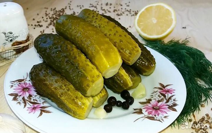 Маринованные огурцы