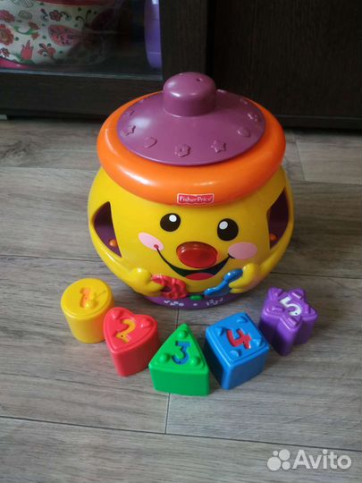 Развивающая игрушка сортер Волшебный горшочек