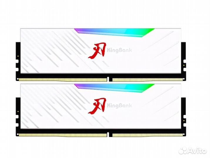 KingBank Оперативная память RGB XMP expo DDR5 6400