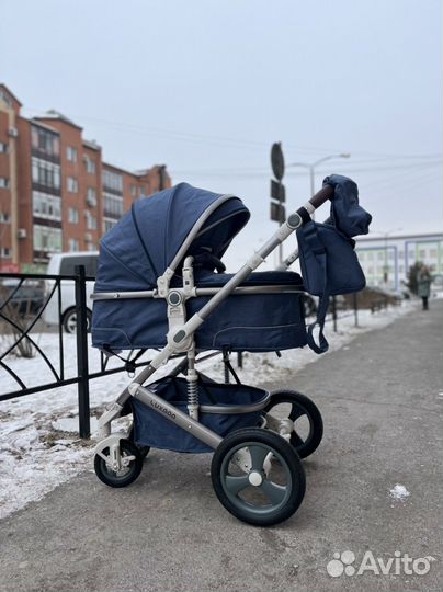 Коляска 2:1 люкс мом