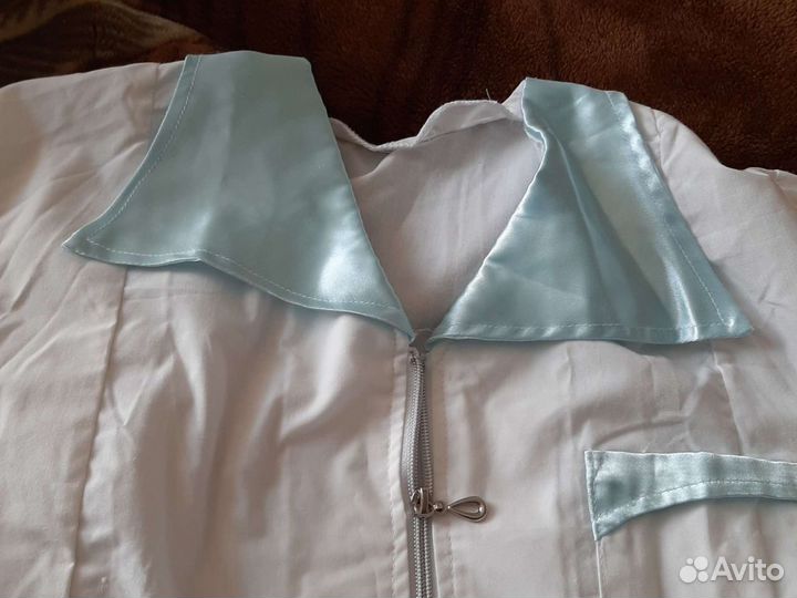 Белый медицинский халат 54-56,О.Г.124