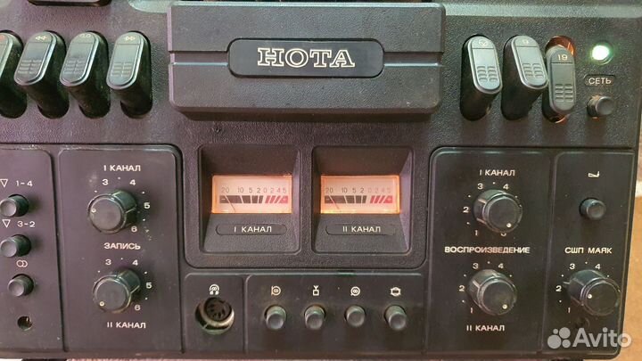 Катушечный магнитофон Нота 203-1 стерео