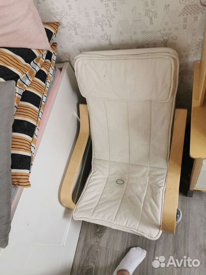 Детское кресло IKEA поэнг