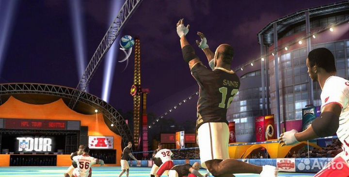 NFL Tour, б/у, множ.царап., английский (Xbox360)
