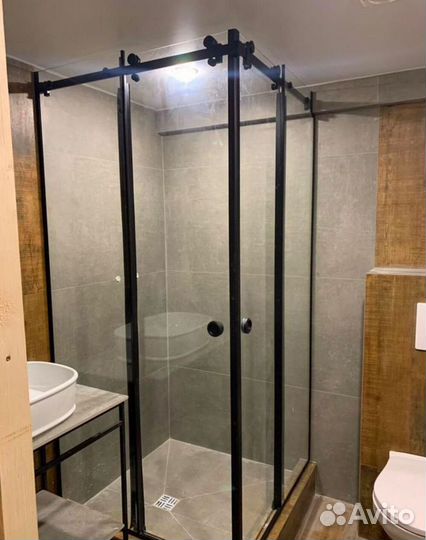 Душевые стеклянные перегородки за 24 часа