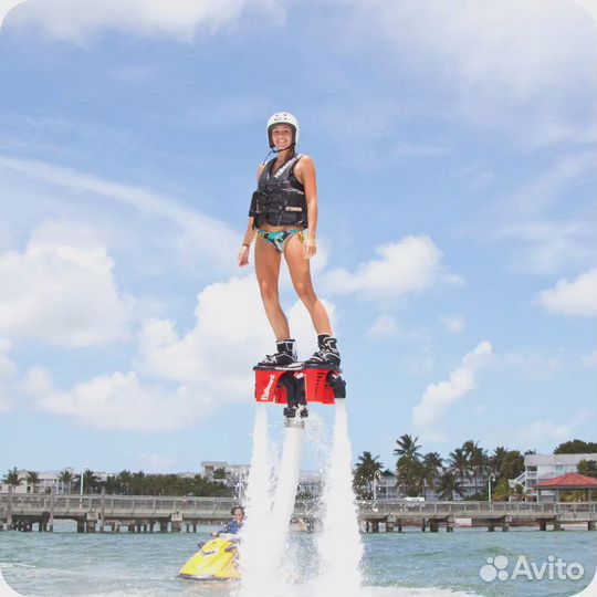 Полет на флайборде