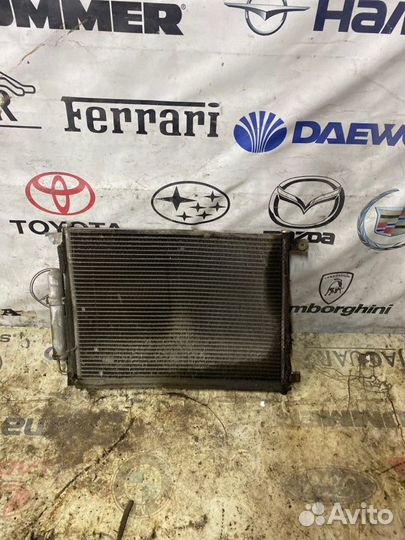 Радиатор кондиционера (конденсер) Chevrolet Aveo