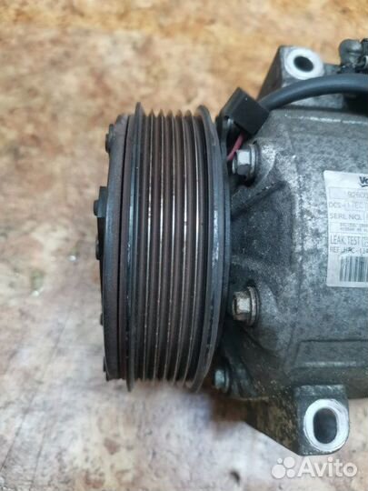 Компрессор кондиционера Nissan Qashqai J10 MR20DE