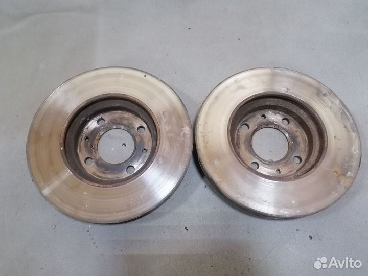 Диски тормозные передние (комплект) Kia RIO 2016 г