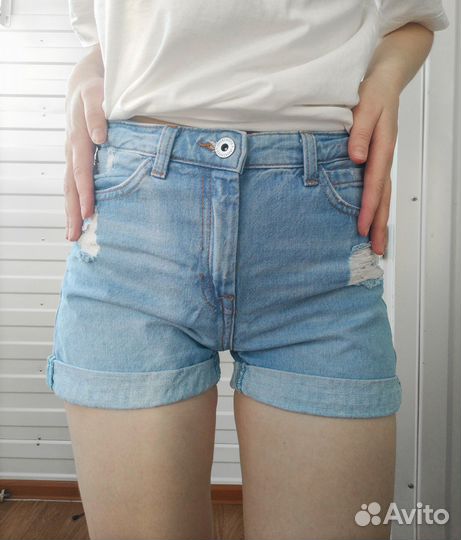 Шорты джинсовые