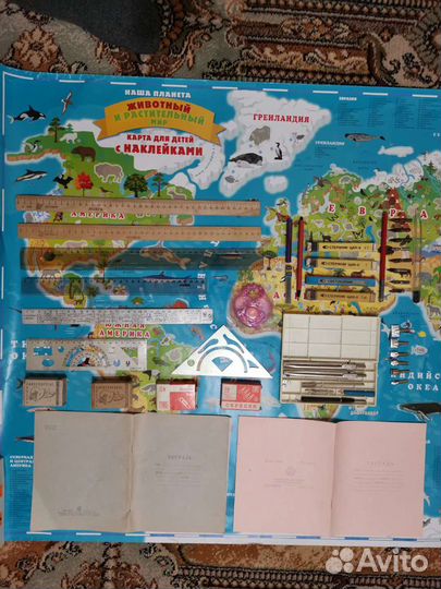 Школьные принадлежности. СССР