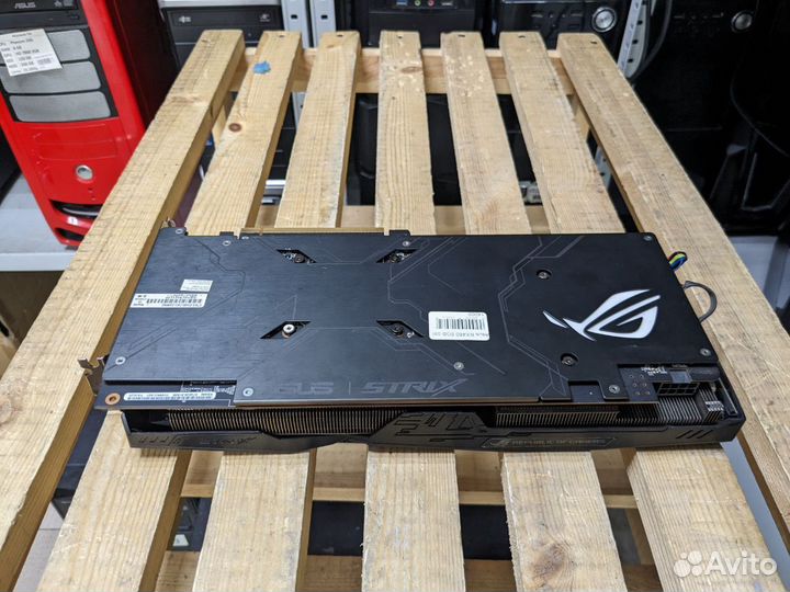 Видеокарта Asus RX 480 8GB Strix OC