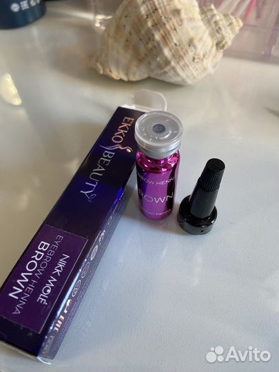 Хна для бровей Ekko beauty