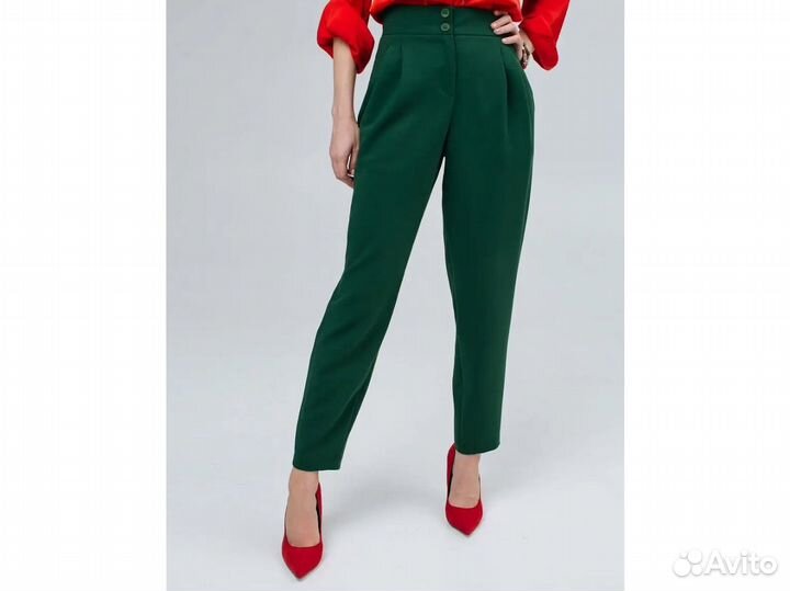 Брюки зеленые 52 размер