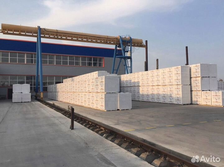 Газоблоки, пеноблоки с завода