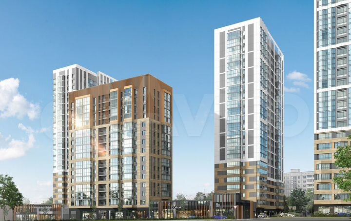 3-к. квартира, 78,8 м², 7/15 эт.