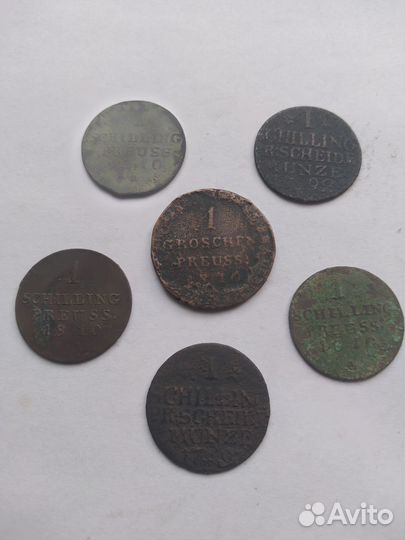 Монеты Восточной Пруссии