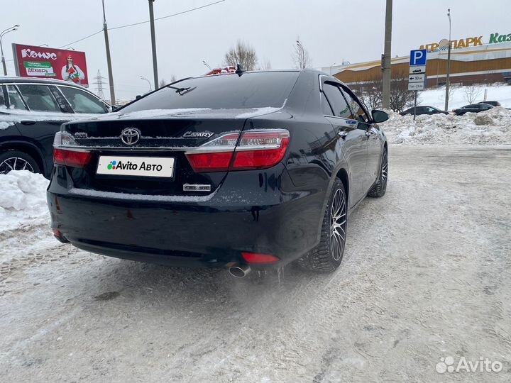 Toyota Camry 2.5 AT, 2016, 100 000 км