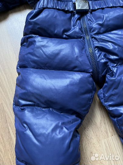 Темно синий moncler