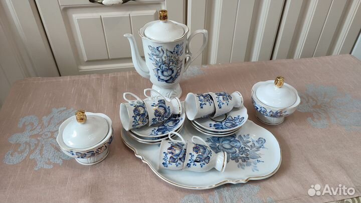 Кофейный сервиз Вербилки Гарднер Рассвет