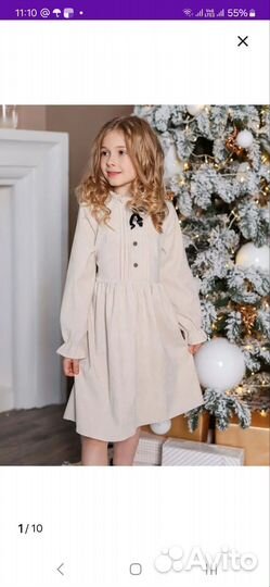 Платья вельвет, хлопок 3шт 146