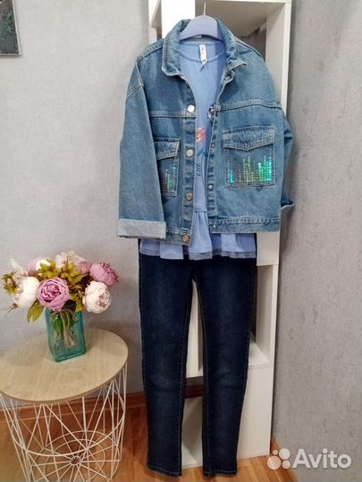 Пакет вещей девочке 140-152