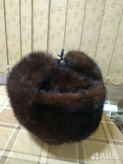 Мужская шапка норковая