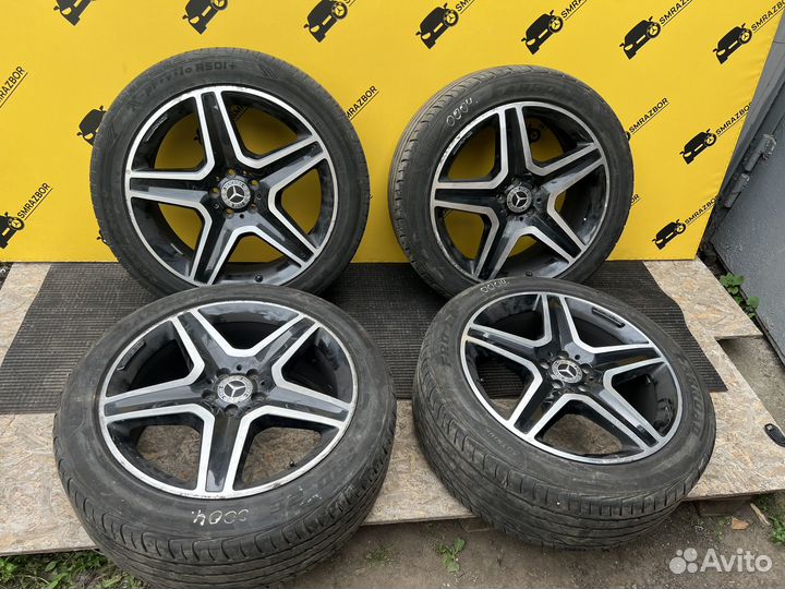 Колеса r20 GLE W166 летние колеса черные